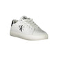 White Polyester Sneaker