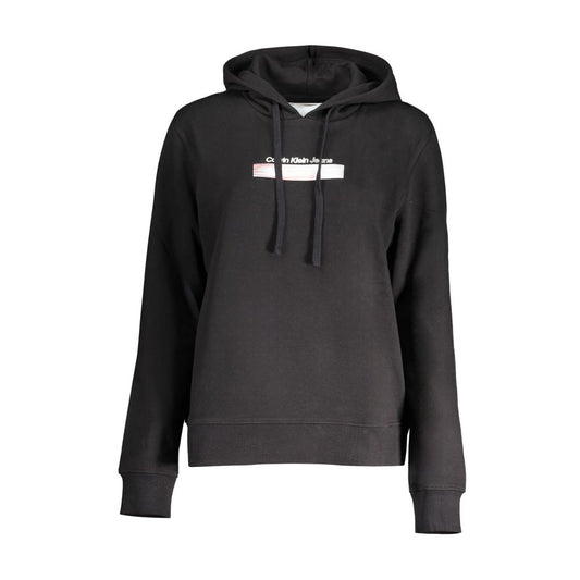 Black Cotton Women Sweater