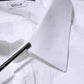White Cotton GOLD Dress Formal Shirt