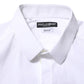White Cotton Long Sleeves GOLD Formal Shirt