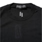 Black Cashmere Crew Neck Long Sleeves T-shirt