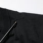 Black Cashmere Crew Neck Long Sleeves T-shirt