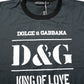 Black Cotton Printed Short Sleeves T-shirt
