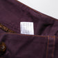 Purple High Waisted Tapered Pants