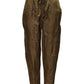 Brown Mid Waisted Women Sweatpants Pants