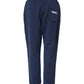 Blue Cotton Mid Waisted Jogger Pants