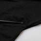 Black Cotton Short Sleeves Round Neck T-shirt