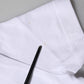 White Cotton Short Sleeves Round Neck T-shirt