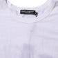 White Cotton Short Sleeves Cropped T-shirt