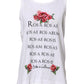 White Cotton Printed Sleeveless Round Neck Top