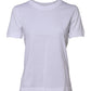 White Cotton Round Neck Short Sleeves T-shirt