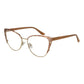 Gold Women Glasses Frame