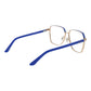 Gold Women Glasses Frame