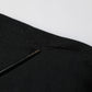Black Cashmere Crewneck Men Pullover Sweater