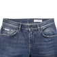 Blue Washed Skinny Cotton Tattered Denim Jeans