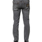 Gray Cotton Skinny Men Denim Trouser Jeans