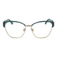 Green Women Glasses Frame