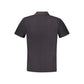 Black Cotton Men Polo