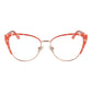 Orange Women Glasses Frame