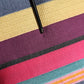 Multicolor Stripes Collared Men Polo T-shirt