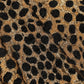 Brown Leopard High Waisted Hot Pants Shorts