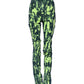 Green Color Splash High Waist Denim Jeans
