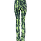 Green Color Splash High Waist Denim Jeans