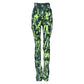Green Color Splash High Waist Denim Jeans