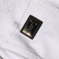 White Tattered Cotton High Waist Denim Jeans