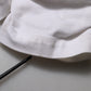White Tattered Cotton High Waist Denim Jeans