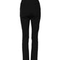 Black Wool High Waist Skinny Pants