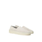 Gray Leather Moccassin