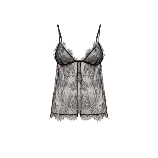 Black Polyamide Top