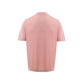 Pink Cotton Polo Shirt