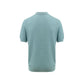 Blue Cotton Polo Shirt