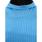 Blue Cotton Casual Dress