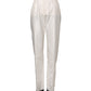 White High Waist Straight Dress Trouser Pants