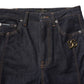 Black Cotton Mid Waist Bootcut Denim Jeans
