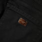 Black Cotton Logo Skinny Mid Waist Denim Jeans