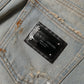 Light Blue High Waist Skinny Denim Jeans
