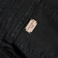 Black Cotton Mid Waist Skinny Denim Jeans