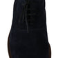 Elegant Blue Derby Dress Shoes