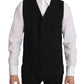 Elegant Black Bee Embellished Blazer