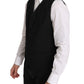 Elegant Black Bee Embellished Blazer
