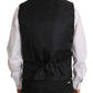 Elegant Black Bee Embellished Blazer