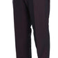 Elegant Purple Linen-Cotton Blend Suit