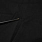 Black DG Silk Vneck Collared Men Polo T-shirt