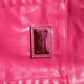 Pink Cotton High Waisted Skinny Denim Jeans