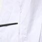 White Rose Embroidery Collared Shirt Top