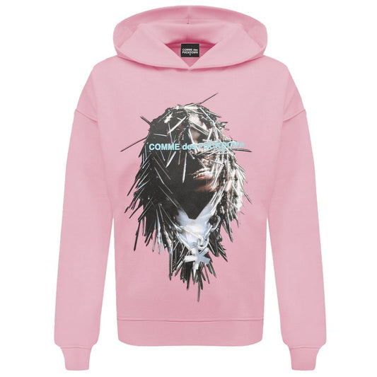 Pink Cotton Men Sweater